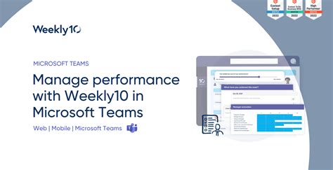 microsoft teams performance management.